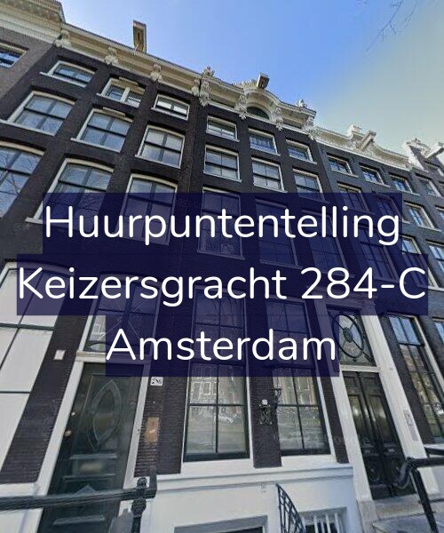 Foto gevel Huurpuntentelling voor Keizersgracht 284-C, Amsterdam