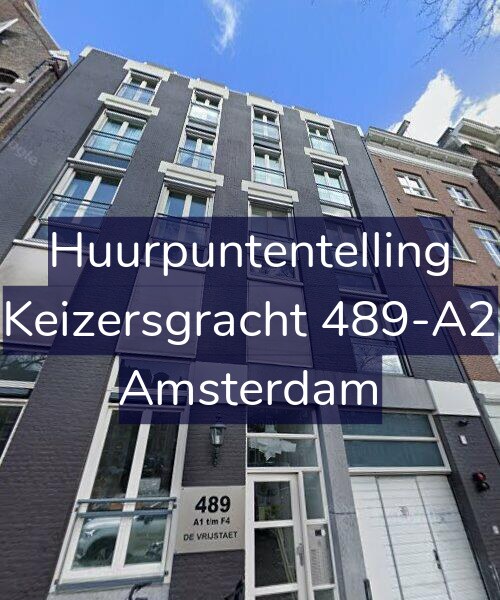 Foto gevel Huurpuntentelling voor Keizersgracht 489-A2, Amsterdam