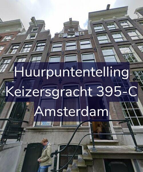Foto gevel Huurpuntentelling voor Keizersgracht 395-C, Amsterdam