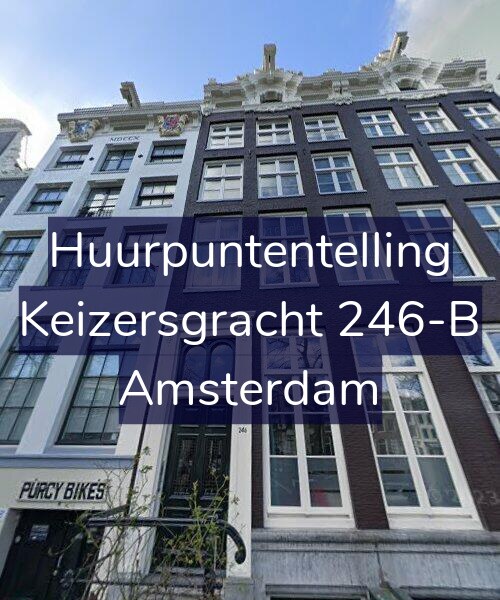 Foto gevel Huurpuntentelling voor Keizersgracht 246-B, Amsterdam
