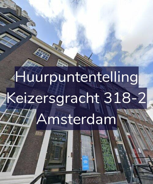 Foto gevel Huurpuntentelling voor Keizersgracht 318-2, Amsterdam