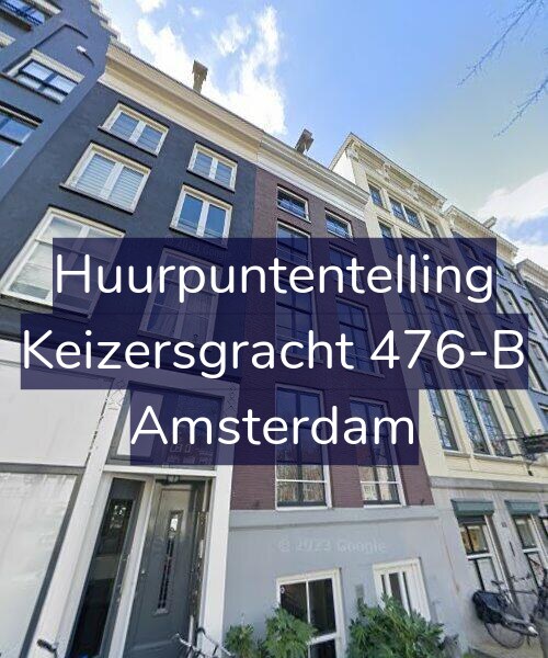 Foto gevel Huurpuntentelling voor Keizersgracht 476-B, Amsterdam