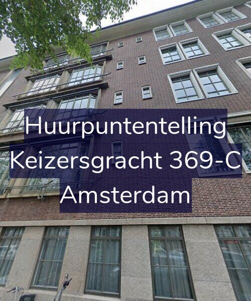 Foto gevel Huurpuntentelling voor Keizersgracht 369-C, Amsterdam