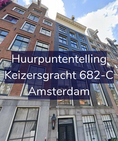 Foto gevel Huurpuntentelling voor Keizersgracht 682-C, Amsterdam