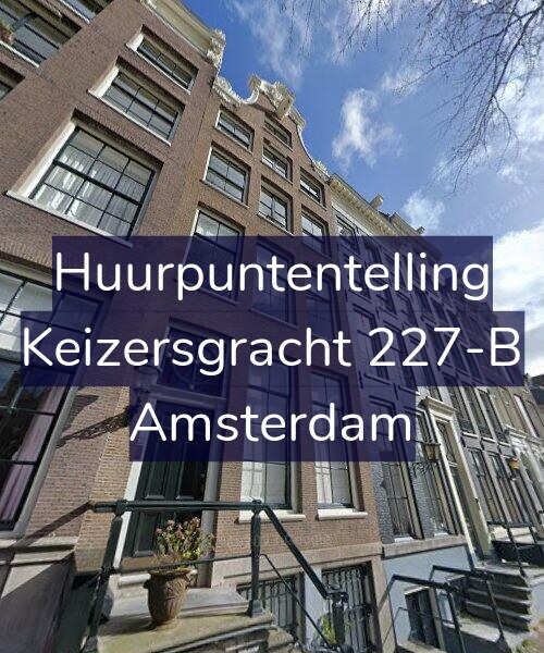 Foto gevel Huurpuntentelling voor Keizersgracht 227-B, Amsterdam