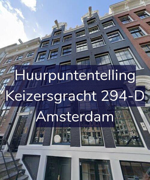 Foto gevel Huurpuntentelling voor Keizersgracht 294-D, Amsterdam