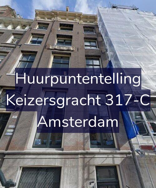 Foto gevel Huurpuntentelling voor Keizersgracht 317-C, Amsterdam