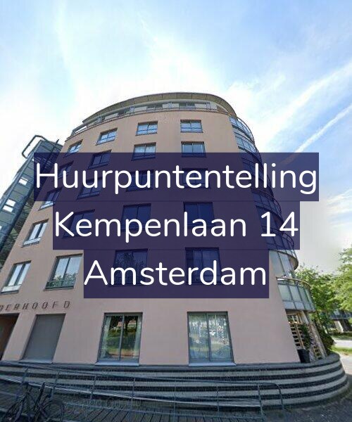 Foto gevel Huurpuntentelling voor Kempenlaan 14, Amsterdam