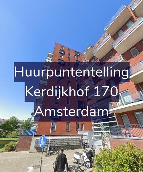 Foto gevel Huurpuntentelling voor Kerdijkhof 170, Amsterdam
