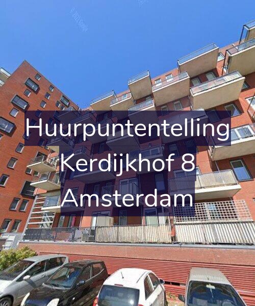 Foto gevel Huurpuntentelling voor Kerdijkhof 8, Amsterdam
