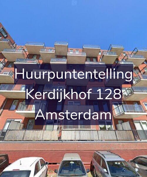Foto gevel Huurpuntentelling voor Kerdijkhof 128, Amsterdam