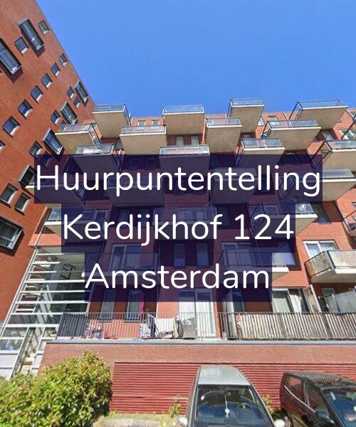Foto gevel Huurpuntentelling voor Kerdijkhof 124, Amsterdam