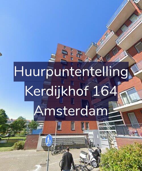 Foto gevel Huurpuntentelling voor Kerdijkhof 164, Amsterdam