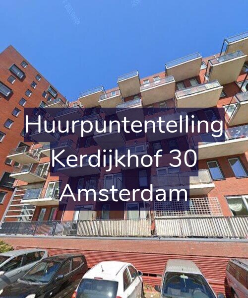 Foto gevel Huurpuntentelling voor Kerdijkhof 30, Amsterdam