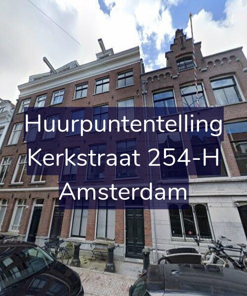 Foto gevel Huurpuntentelling voor Kerkstraat 254-H, Amsterdam
