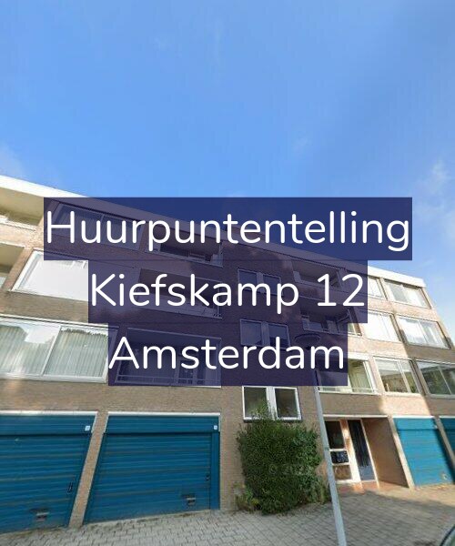 Foto gevel Huurpuntentelling voor Kiefskamp 12, Amsterdam