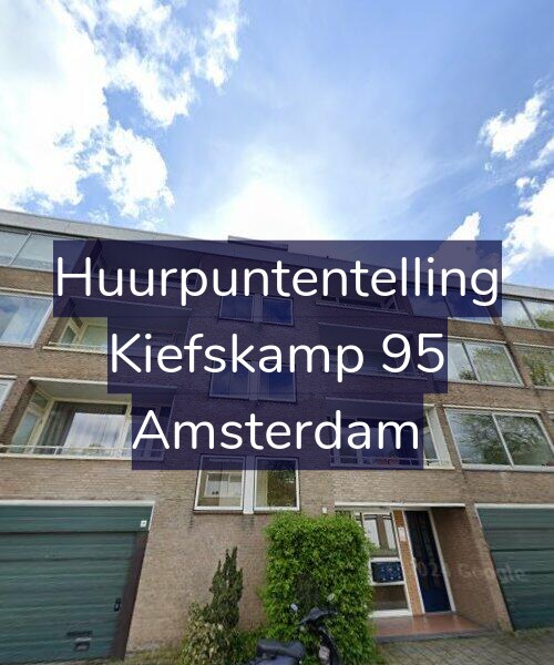 Foto gevel Huurpuntentelling voor Kiefskamp 95, Amsterdam