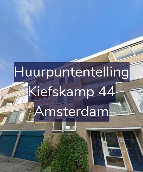 Foto gevel Huurpuntentelling voor Kiefskamp 44, Amsterdam