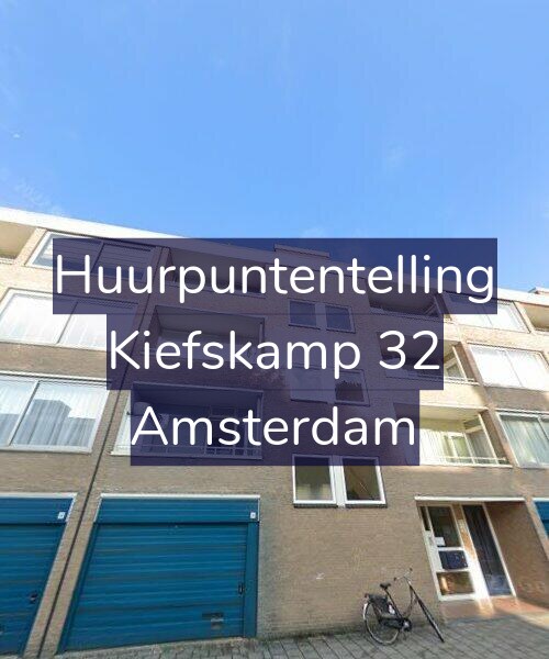 Foto gevel Huurpuntentelling voor Kiefskamp 32, Amsterdam