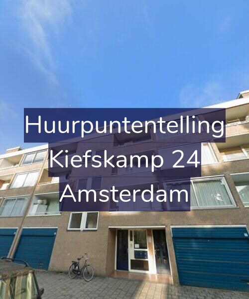 Foto gevel Huurpuntentelling voor Kiefskamp 24, Amsterdam