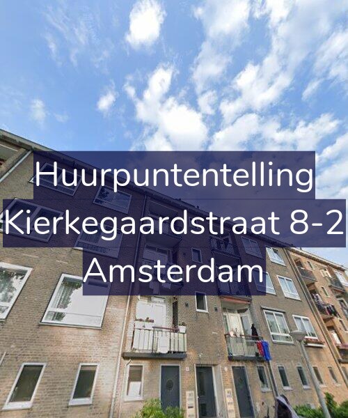Foto gevel Huurpuntentelling voor Kierkegaardstraat 8-2, Amsterdam