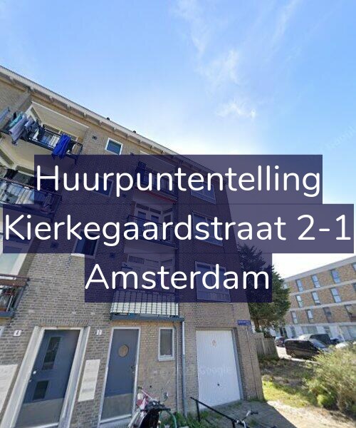 Foto gevel Huurpuntentelling voor Kierkegaardstraat 2-1, Amsterdam