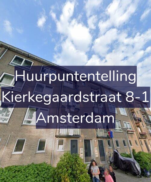 Foto gevel Huurpuntentelling voor Kierkegaardstraat 8-1, Amsterdam