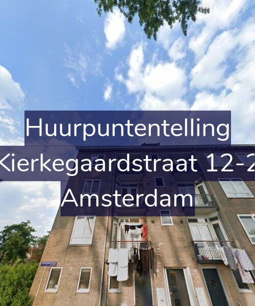 Foto gevel Huurpuntentelling voor Kierkegaardstraat 12-2, Amsterdam