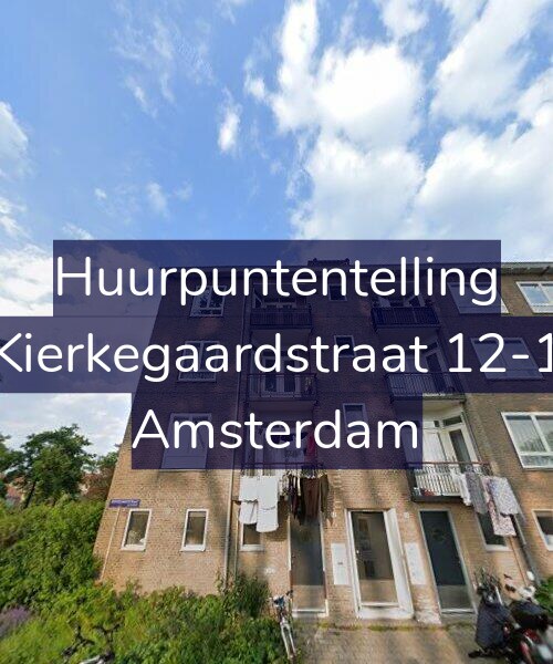 Foto gevel Huurpuntentelling voor Kierkegaardstraat 12-1, Amsterdam