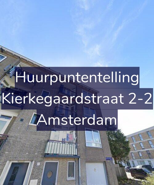 Foto gevel Huurpuntentelling voor Kierkegaardstraat 2-2, Amsterdam