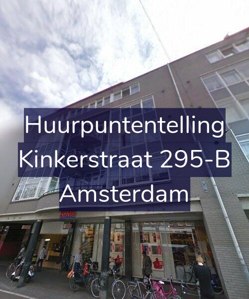 Foto gevel Huurpuntentelling voor Kinkerstraat 295-B, Amsterdam