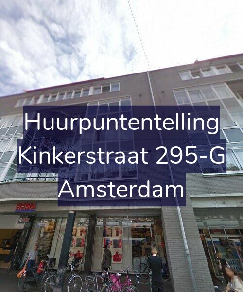 Foto gevel Huurpuntentelling voor Kinkerstraat 295-G, Amsterdam