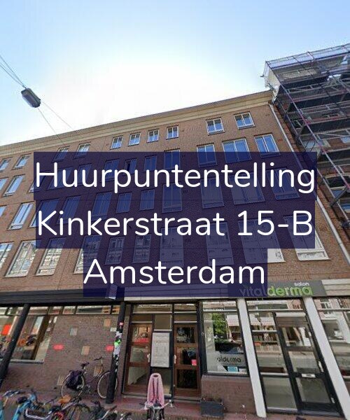 Foto gevel Huurpuntentelling voor Kinkerstraat 15-B, Amsterdam