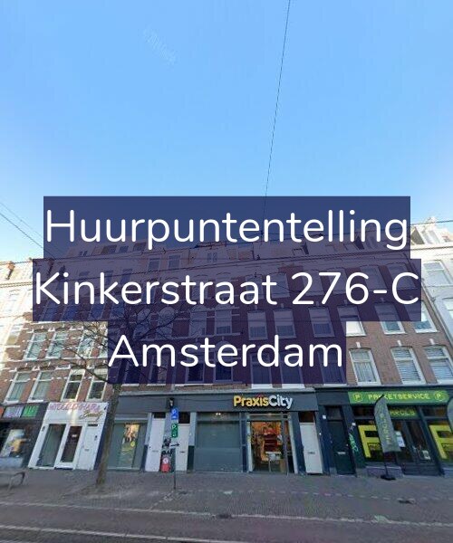 Foto gevel Huurpuntentelling voor Kinkerstraat 276-C, Amsterdam