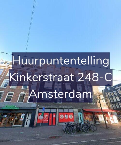 Foto gevel Huurpuntentelling voor Kinkerstraat 248-C, Amsterdam