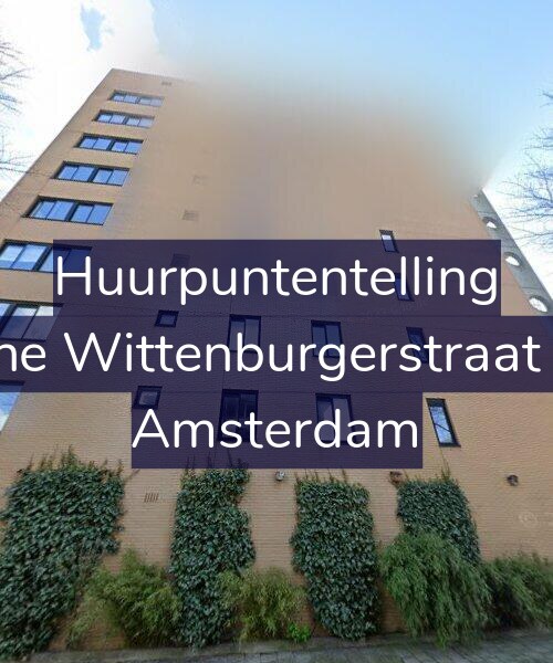 Foto gevel Huurpuntentelling voor Kleine Wittenburgerstraat 231, Amsterdam