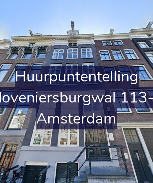 Foto gevel Huurpuntentelling voor Kloveniersburgwal 113-C, Amsterdam