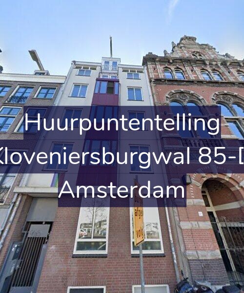 Foto gevel Huurpuntentelling voor Kloveniersburgwal 85-D, Amsterdam