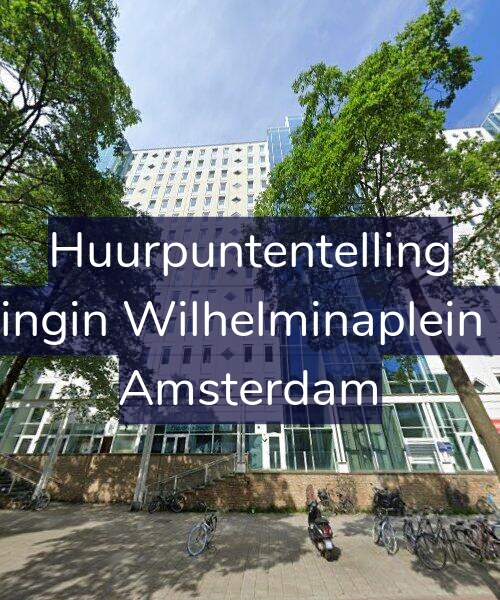 Foto gevel Huurpuntentelling voor Koningin Wilhelminaplein 432, Amsterdam
