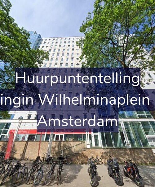 Foto gevel Huurpuntentelling voor Koningin Wilhelminaplein 490, Amsterdam