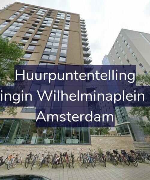Foto gevel Huurpuntentelling voor Koningin Wilhelminaplein 742, Amsterdam