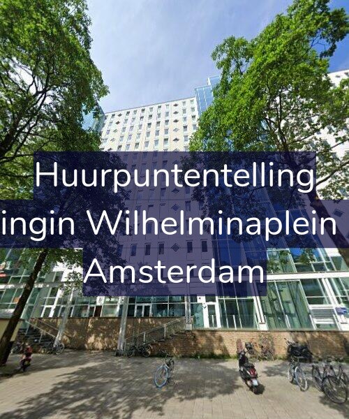 Foto gevel Huurpuntentelling voor Koningin Wilhelminaplein 422, Amsterdam