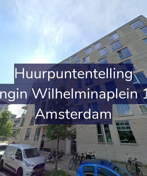 Foto gevel Huurpuntentelling voor Koningin Wilhelminaplein 1084, Amsterdam