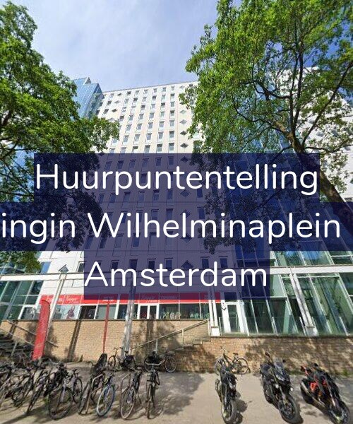 Foto gevel Huurpuntentelling voor Koningin Wilhelminaplein 486, Amsterdam
