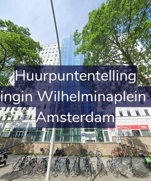 Foto gevel Huurpuntentelling voor Koningin Wilhelminaplein 456, Amsterdam