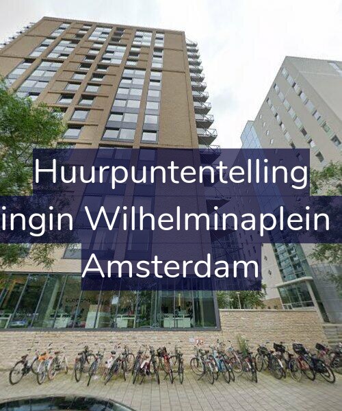 Foto gevel Huurpuntentelling voor Koningin Wilhelminaplein 614, Amsterdam