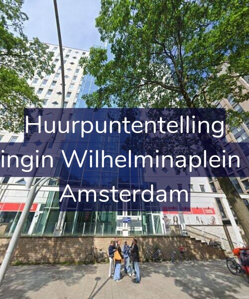 Foto gevel Huurpuntentelling voor Koningin Wilhelminaplein 572, Amsterdam