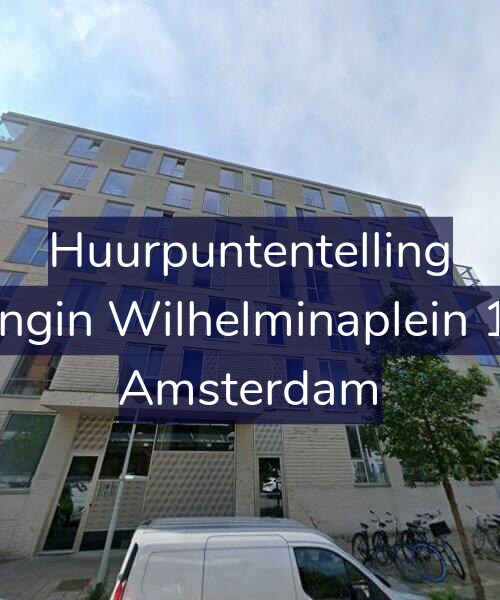 Foto gevel Huurpuntentelling voor Koningin Wilhelminaplein 1126, Amsterdam