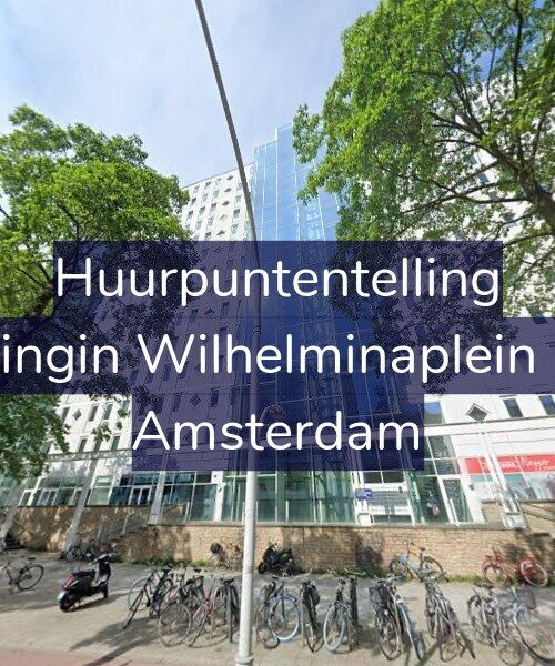 Foto gevel Huurpuntentelling voor Koningin Wilhelminaplein 384, Amsterdam