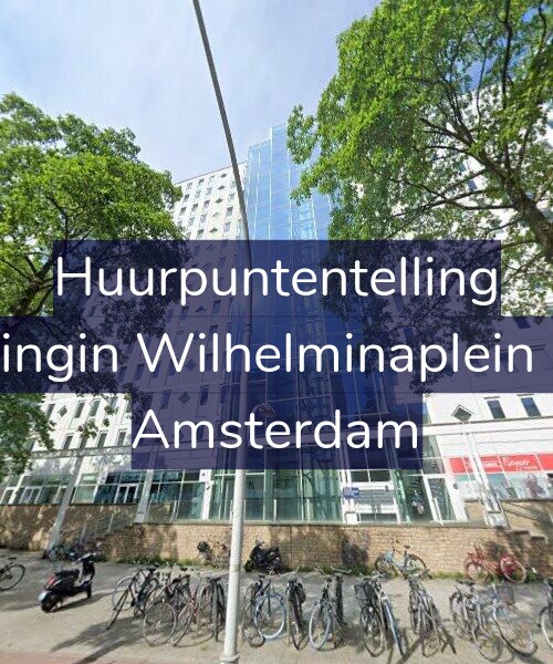 Foto gevel Huurpuntentelling voor Koningin Wilhelminaplein 444, Amsterdam